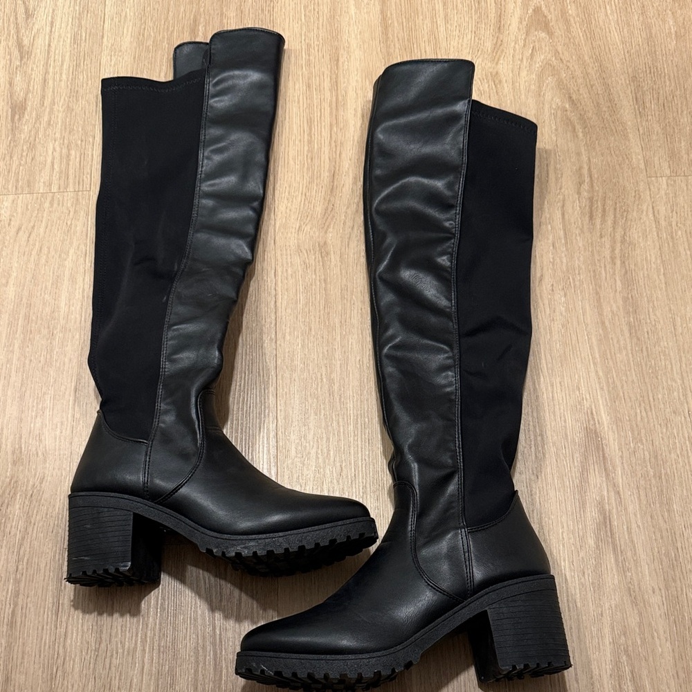 Black Over the Knee Boots
